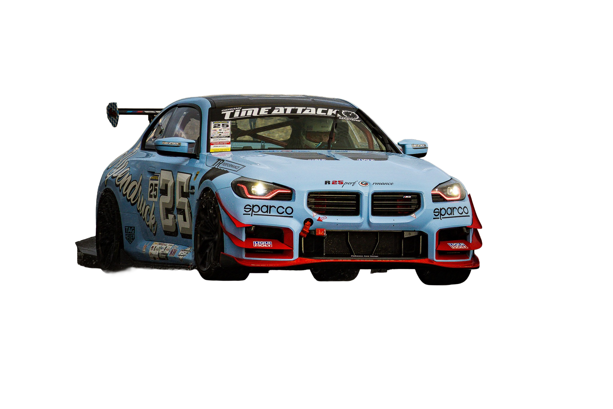 Ronnes BMW M2 G87 – freigestelltes Originalfoto von Christian Habeck